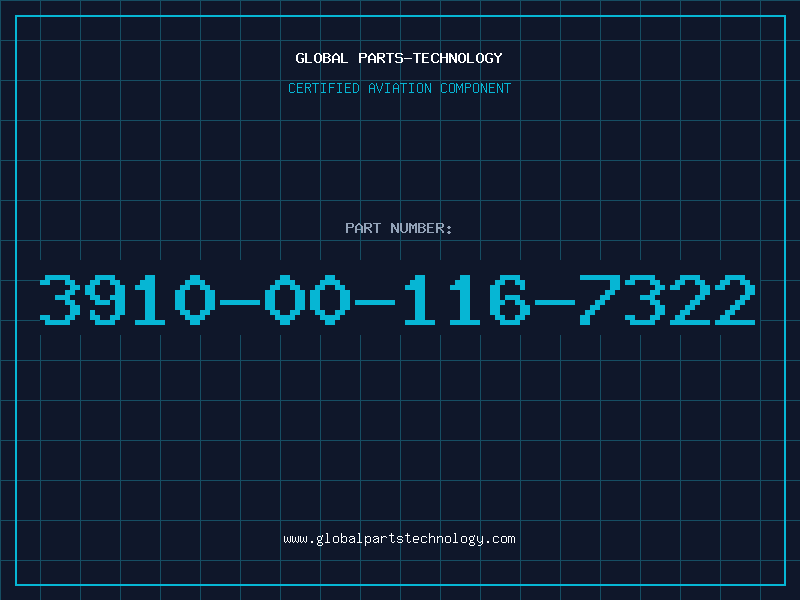 Aviation Part 3910-00-116-7322