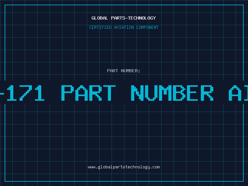 Aviation Part 391046-171 part number aircraft