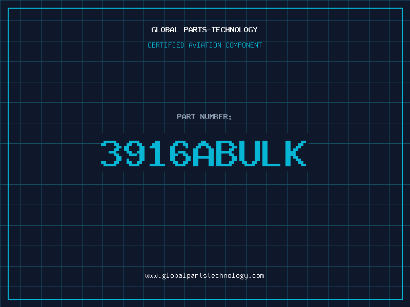 Aviation Part 3916ABULK
