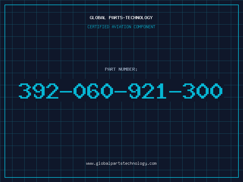 Aviation Part 392-060-921-300