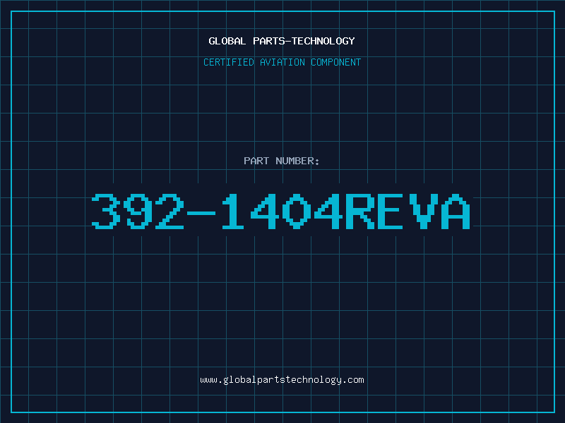 Aviation Part 392-1404REVA