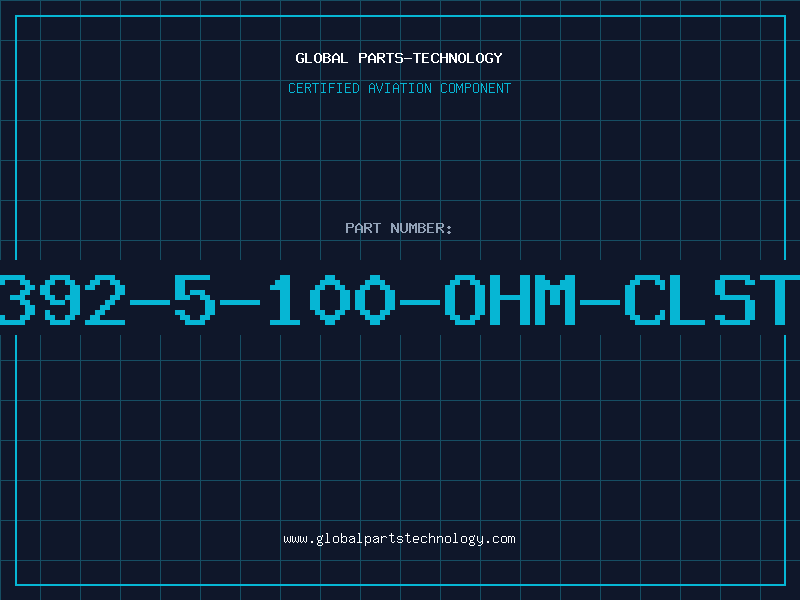 Aviation Part 392-5-100-OHM-CLST