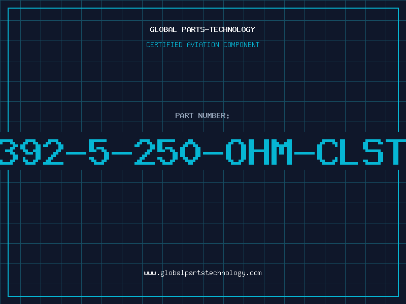 Aviation Part 392-5-250-OHM-CLST