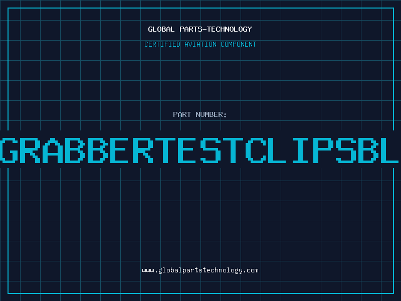 Aviation Part 3925-0MINIGRABBERTESTCLIPSBLACK(PKOF10