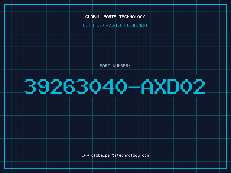 Aviation Part 39263040-AXD02