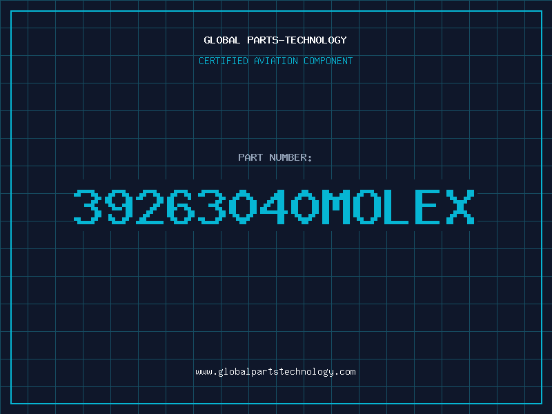Aviation Part 39263040MOLEX