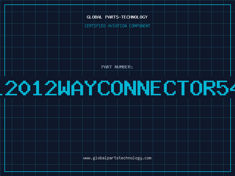 Aviation Part 3926312012WAYCONNECTOR541412A