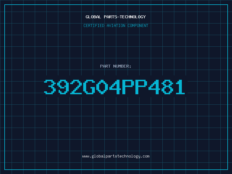 Aviation Part 392G04PP481