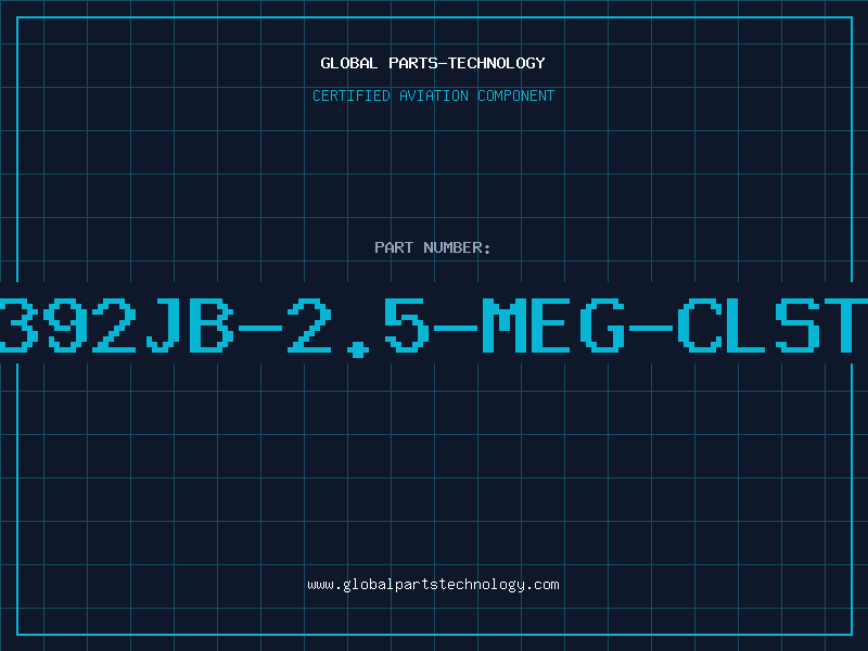 Aviation Part 392JB-2.5-MEG-CLST