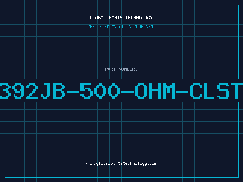 Aviation Part 392JB-500-OHM-CLST