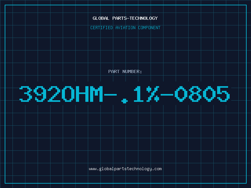 Aviation Part 392OHM-.1%-0805