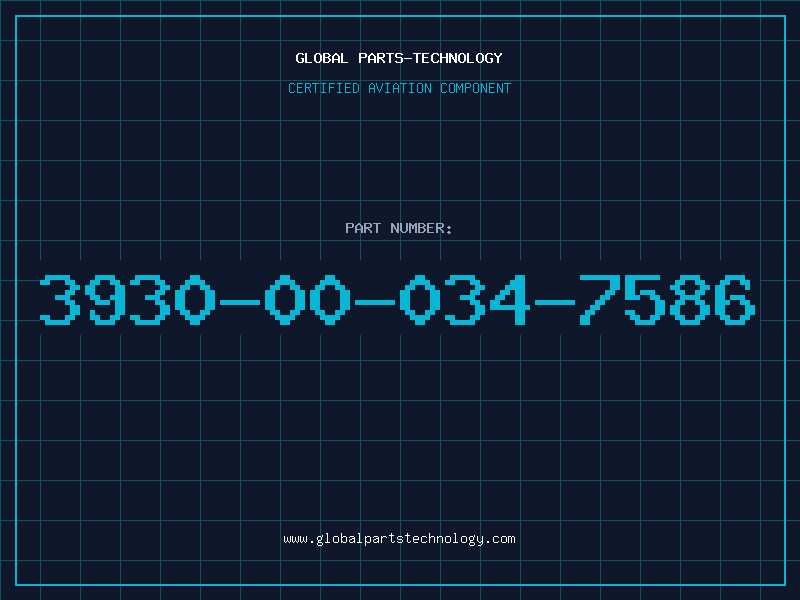 Aviation Part 3930-00-034-7586