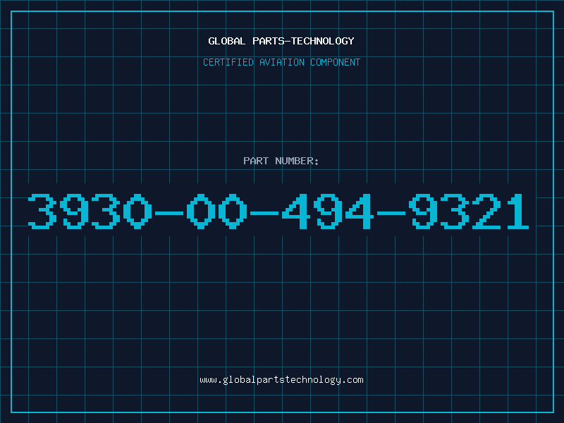Aviation Part 3930-00-494-9321