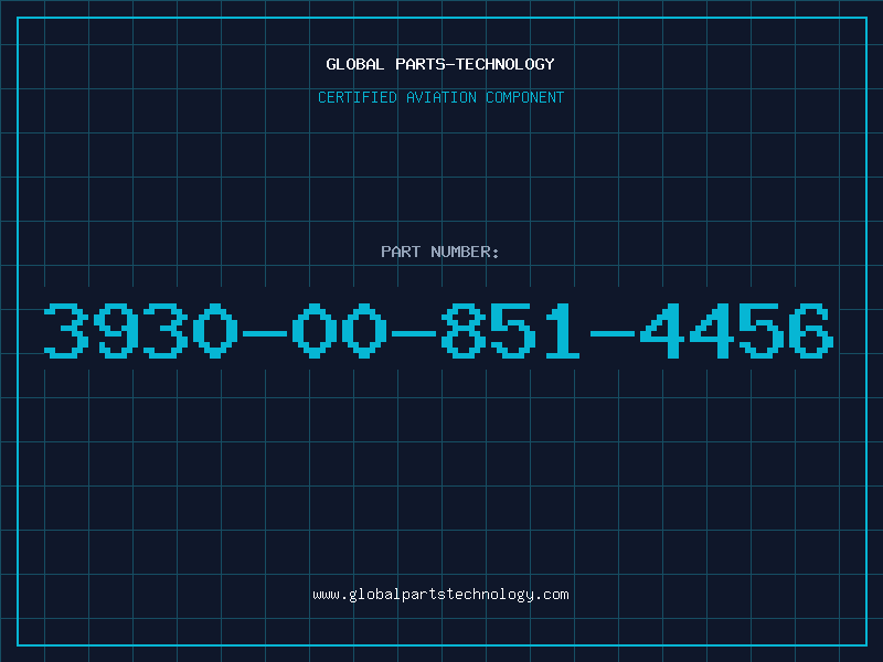 Aviation Part 3930-00-851-4456