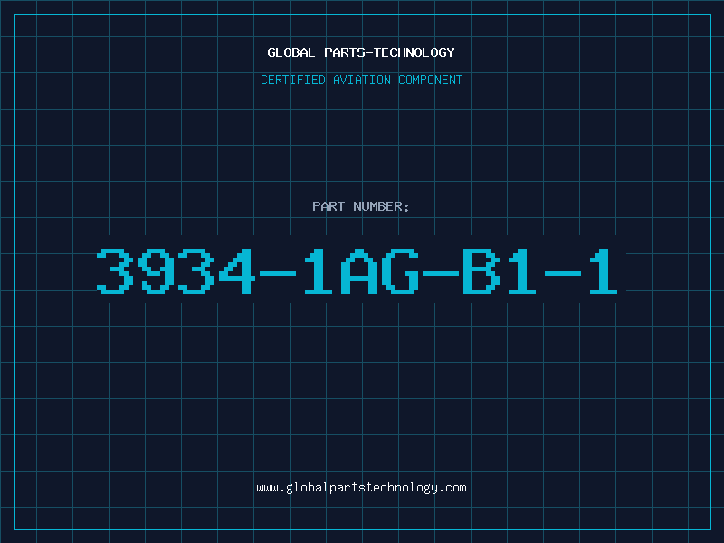 Aviation Part 3934-1AG-B1-1
