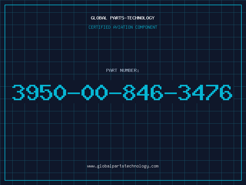 Aviation Part 3950-00-846-3476