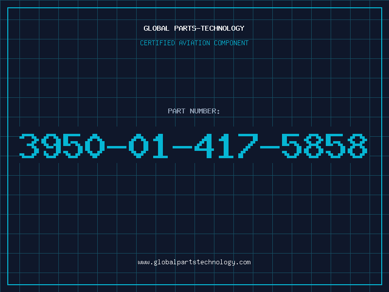 Aviation Part 3950-01-417-5858