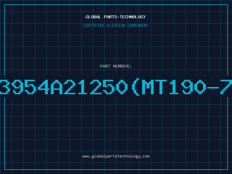 Aviation Part 3954A21250(MT190-7