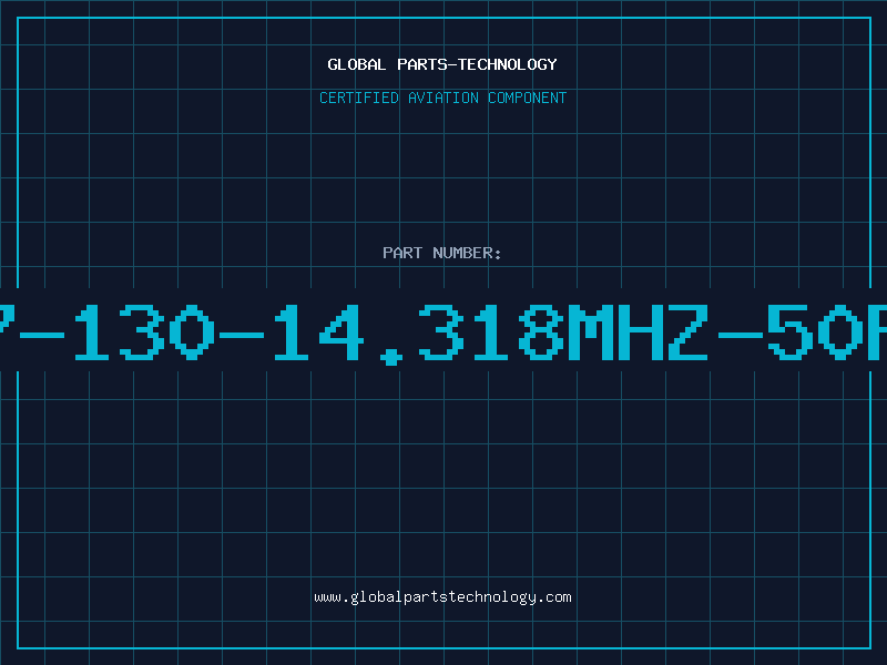 Aviation Part 397-130-14.318MHZ-50PPM