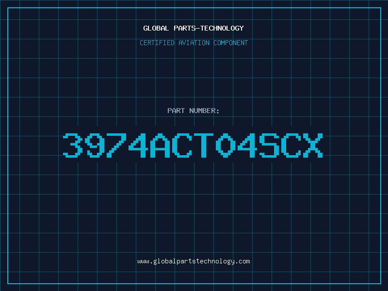 Aviation Part 3974ACT04SCX