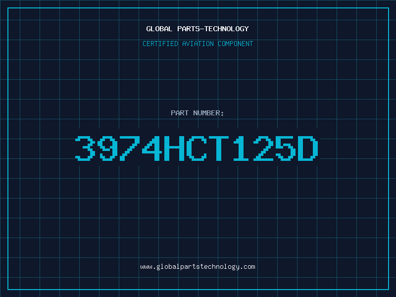 Aviation Part 3974HCT125D
