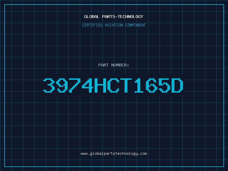 Aviation Part 3974HCT165D