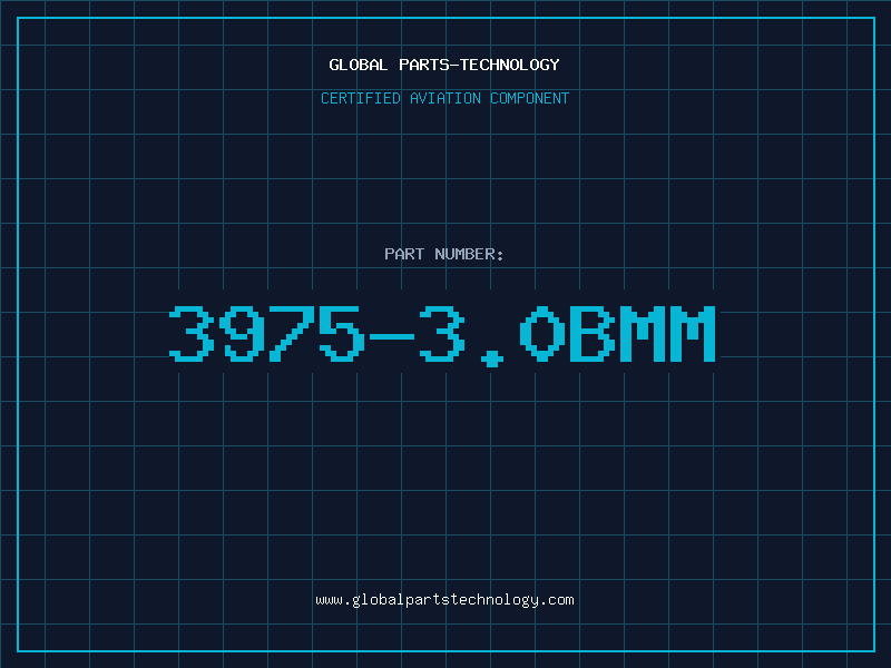 Aviation Part 3975-3.0BMM