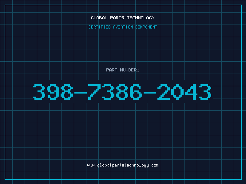 Aviation Part 398-7386-2043