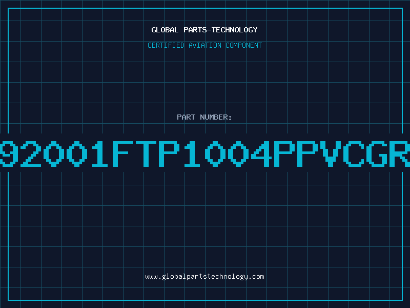 Aviation Part 3992001FTP1004PPVCGRIS
