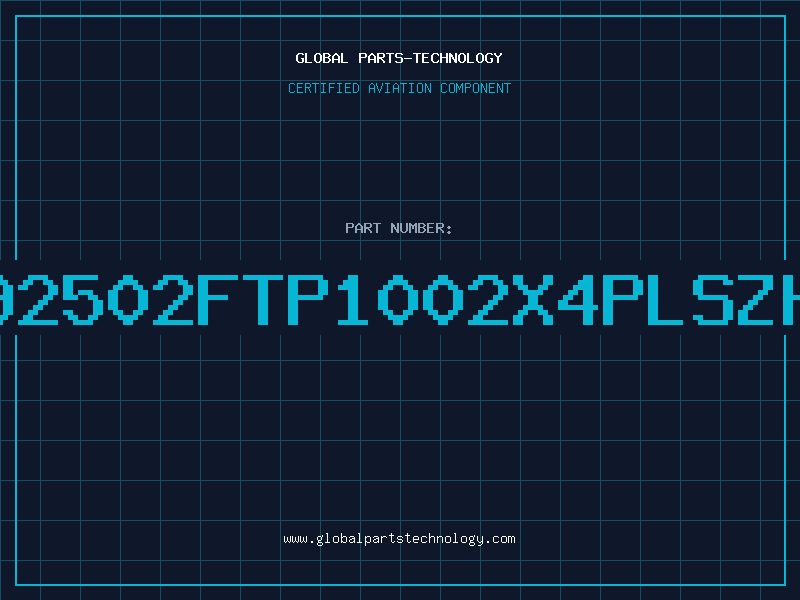 Aviation Part 3992502FTP1002X4PLSZHOR