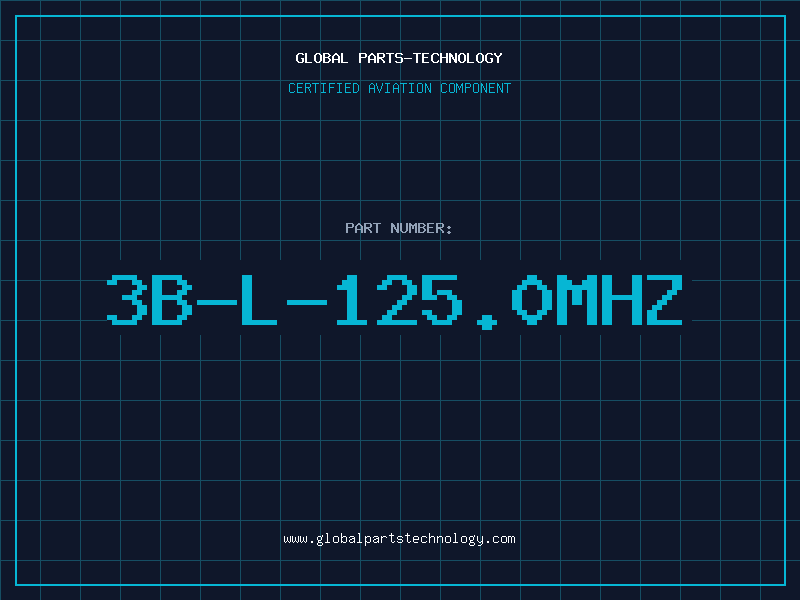 Aviation Part 3B-L-125.0MHZ