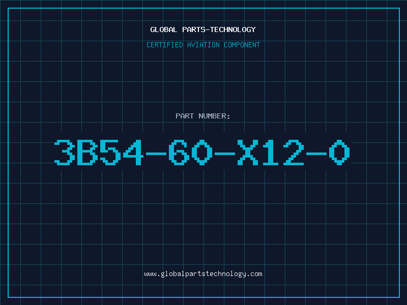 Aviation Part 3B54-60-X12-0