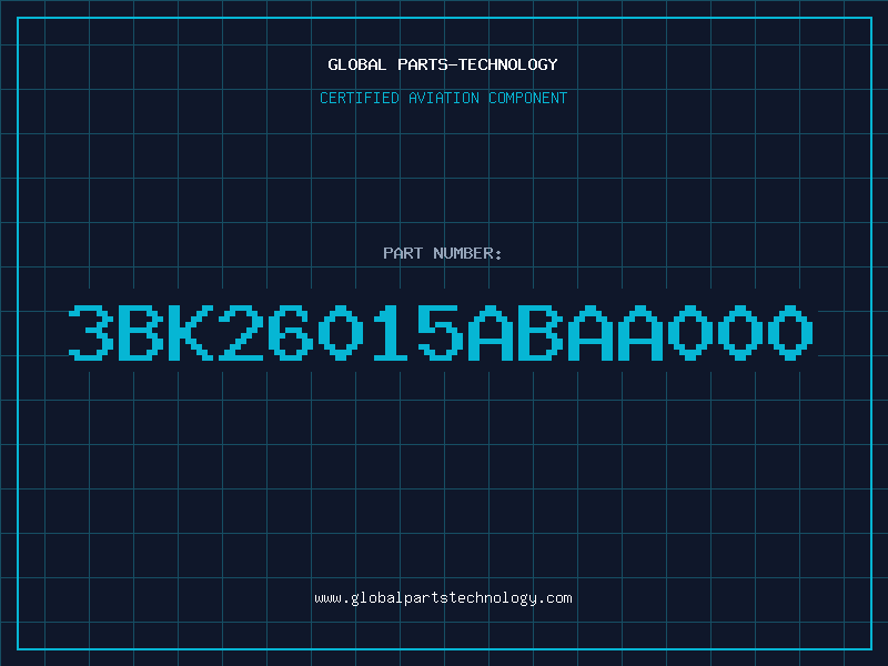 Aviation Part 3BK26015ABAA000