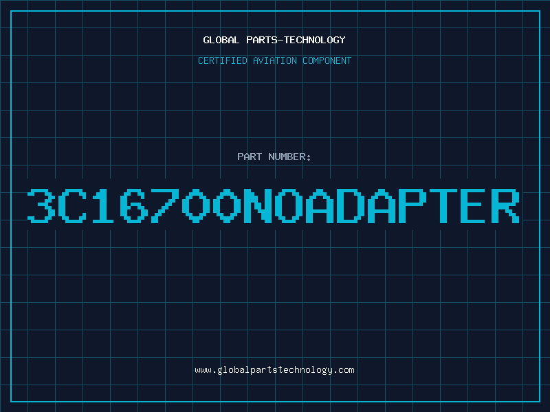 Aviation Part 3C16700NOADAPTER