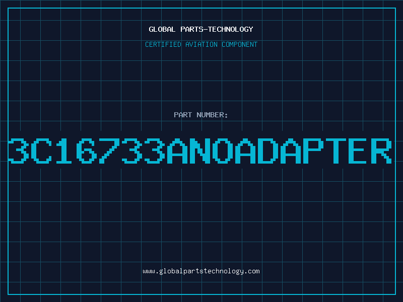 Aviation Part 3C16733ANOADAPTER