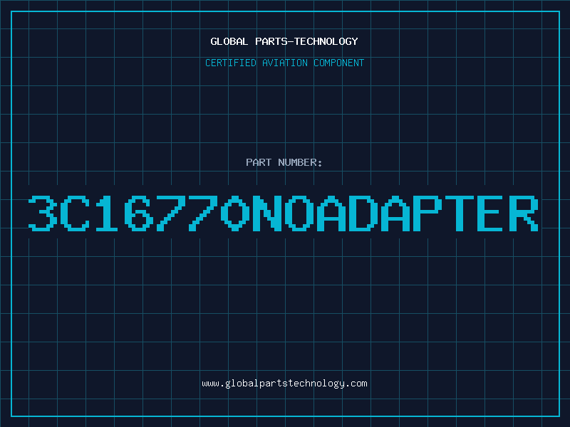 Aviation Part 3C16770NOADAPTER