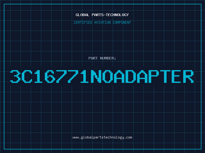 Aviation Part 3C16771NOADAPTER