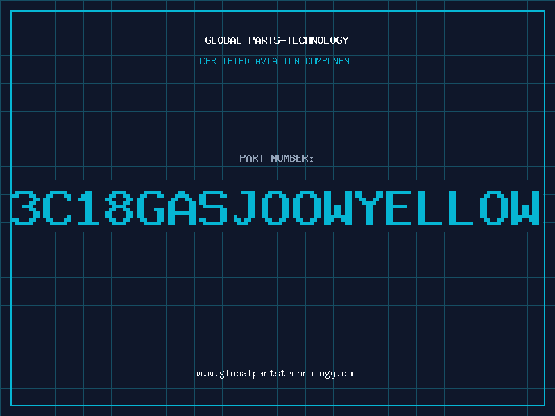Aviation Part 3C18GASJOOWYELLOW