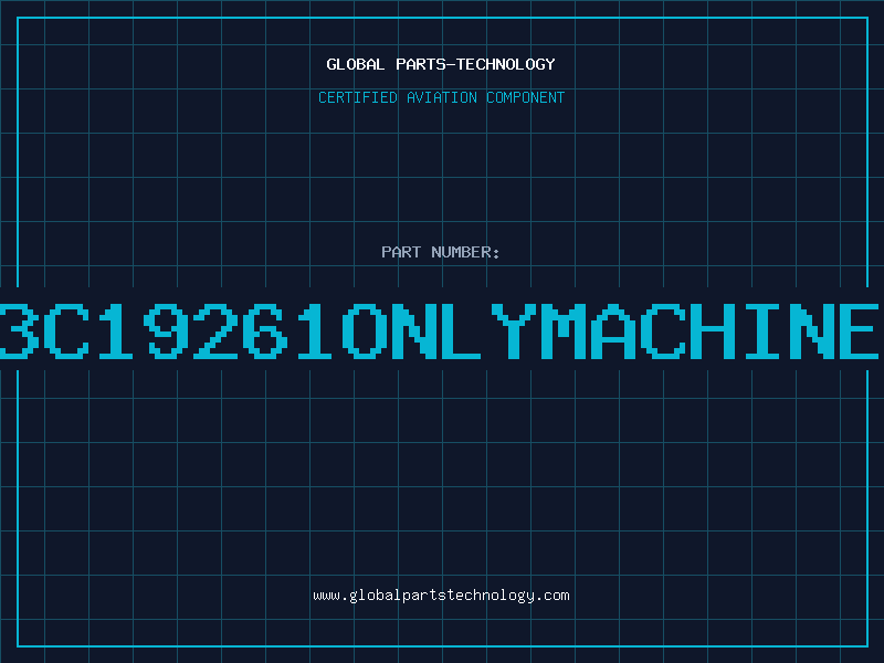Aviation Part 3C19261ONLYMACHINE