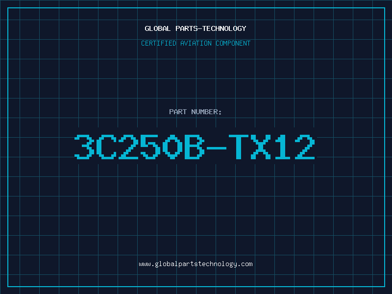 Aviation Part 3C250B-TX12