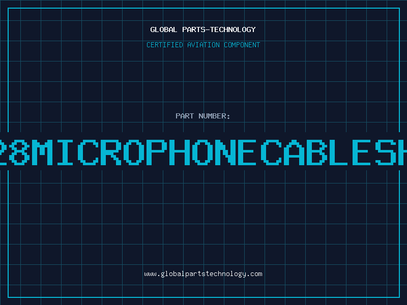 Aviation Part 3C28MICROPHONECABLESHLD