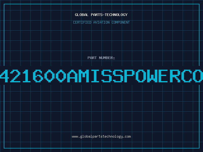 Aviation Part 3C421600AMISSPOWERCORD