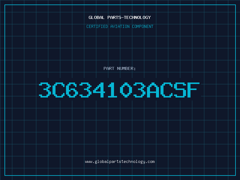 Aviation Part 3C634103ACSF