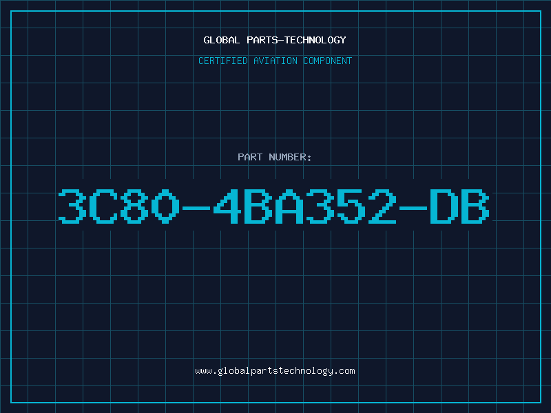 Aviation Part 3C80-4BA352-DB