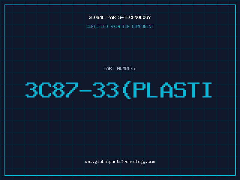 Aviation Part 3C87-33(PLASTI