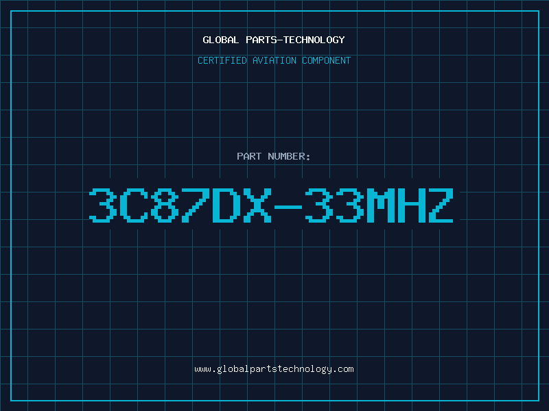 Aviation Part 3C87DX-33MHZ