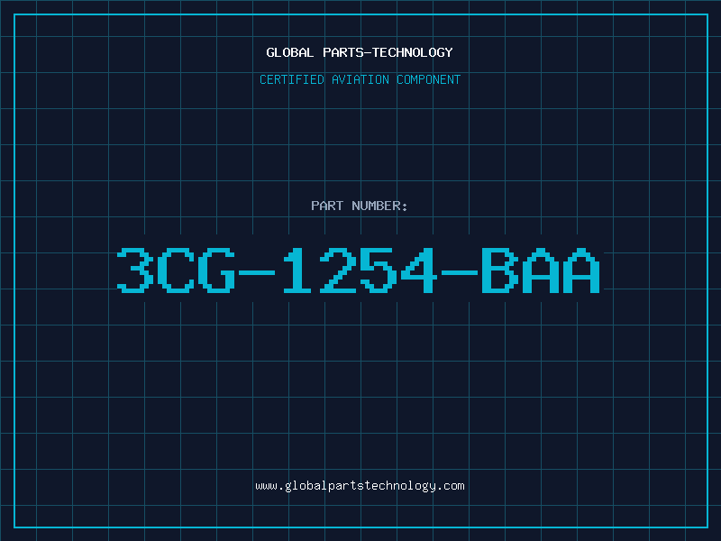 Aviation Part 3CG-1254-BAA