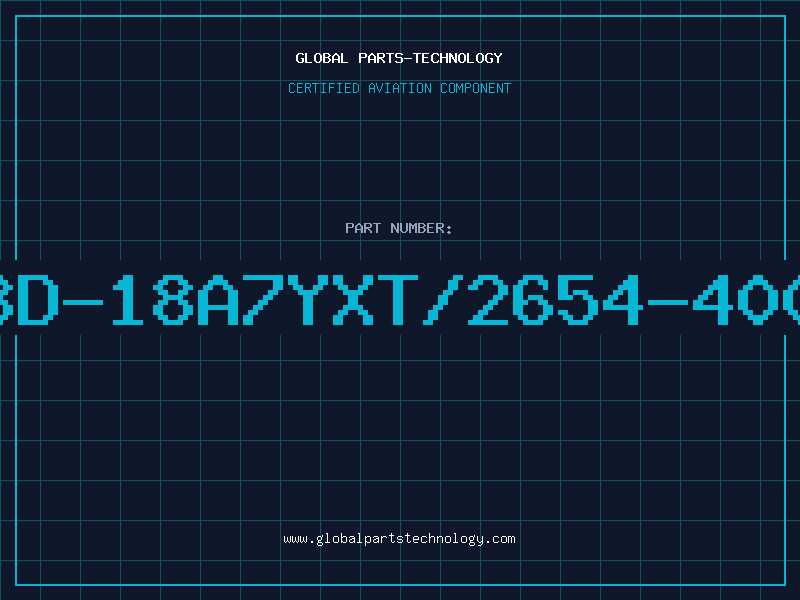 Aviation Part 3D-18A7YXT/2654-400