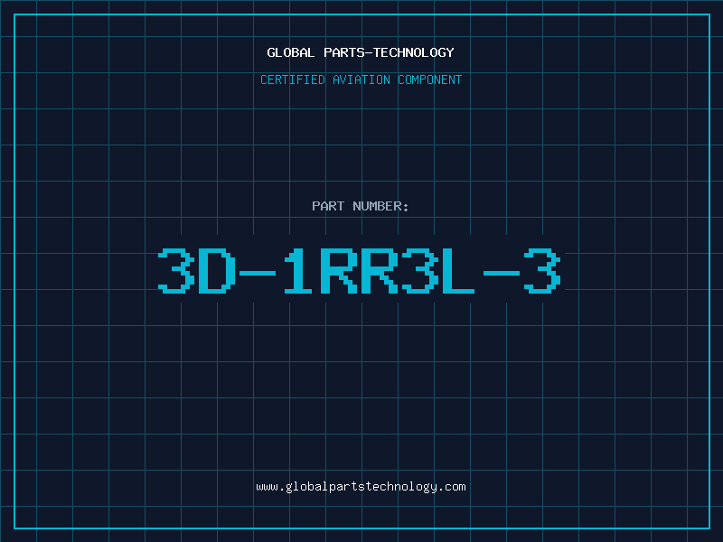 Aviation Part 3D-1RR3L-3