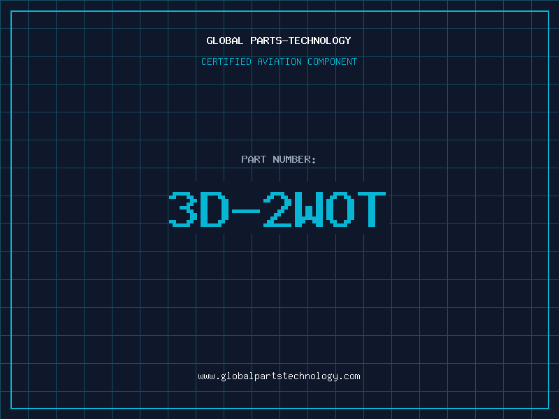 Aviation Part 3D-2WOT